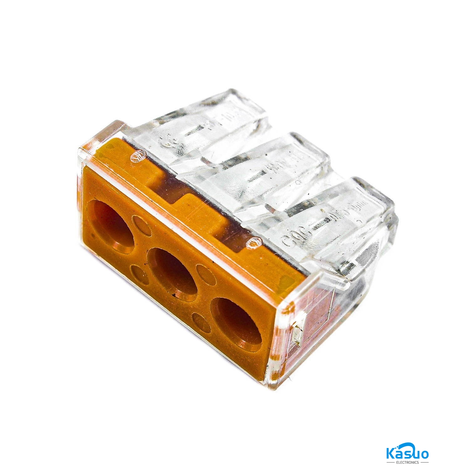 PCT-103 Push Wire Connector - 3-Pin Conductor
